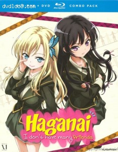 Haganai: I Don't Have Many Friends: Alternate Art (Blu-ray + DVD Combo) Cover