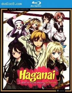 Haganai: I Don't Have Many Friends: The Complete First Season (Blu-ray + DVD Combo) Cover