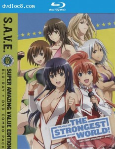 Wanna Be The Strongest In The World!: The Complete Series S.A.V.E. (Blu-ray + DVD Combo ) Cover
