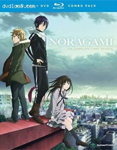 Noragami: The Complete First Season (Blu-ray + DVD Combo) Cover