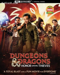 Dungeons &amp; Dragons: Honor Among Thieves [4K Ultra HD + Digital] Cover