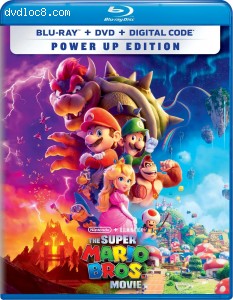 Super Mario Bros. Movie, The (Power Up Edition) [Blu-ray + DVD + Digital] Cover