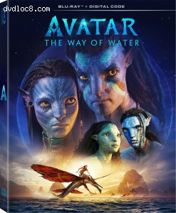 Avatar: The Way of Water [Blu-ray + Digital] Cover
