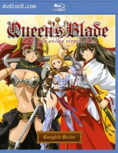 Queen's Blade The Exiled Virgin: Complete Collection [Blu-ray] Cover