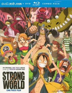 One Piece: Strong World (Blu-ray + DVD Combo) Cover