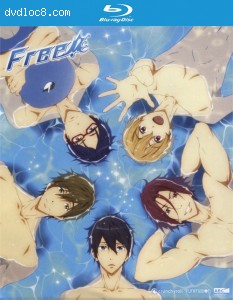 Free!: Iwatobi Swim Club: The Complete First Season (Blu-ray + DVD Combo) Cover