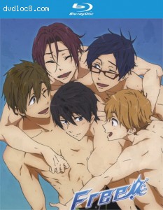 Free!: Iwatobi Swim Club: The Complete First Season: Limited Edition (Blu-ray + DVD Combo) Cover