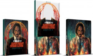John Wick: Chapter 4 (Wal-Mart Exclusive SteelBook) [Blu-ray + DVD + Digital] Cover