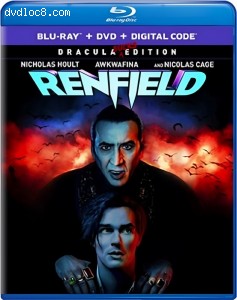 Renfield (Dracula Sucks Edition) [Blu-ray + DVD + Digital] Cover