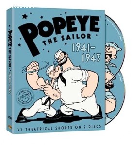 Popeye the Sailor: 1941-1943: The Complete Third Volume Cover