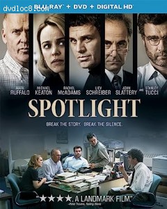 Spotlight (Blu-Ray + DVD + Digital) Cover