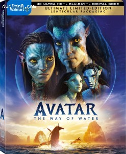 Avatar: The Way of Water (Wal-Mart Exclusive) [4K Ultra HD + Blu-ray + Digital] Cover