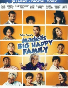 Madea's Big Happy Family [Blu-ray] Cover