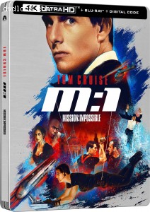 Mission: Impossible (SteelBook) [4K Ultra HD + Blu-ray + Digital] Cover