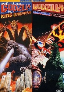 Godzilla vs King Gidorah / Godzilla &amp; Mothra: The Battle for Earth (Double Feature) Cover