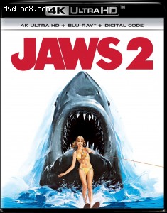 Cover Image for 'Jaws 2 (45th Anniversary Edition) [4K Ultra HD + Blu-ray + Digital]'