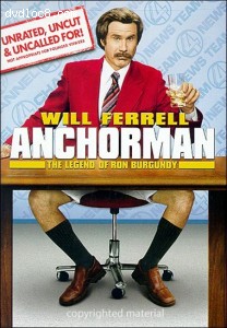 Anchorman: The Legend of Ron Burgundy: (Unrated, Full Screen) Cover