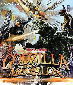Godzilla vs. Megalon (Blu-Ray) Cover