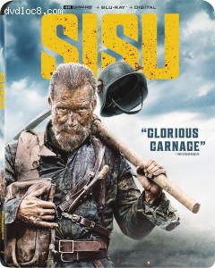 Sisu [4K Ultra HD + Blu-ray + Digital] Cover