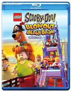 Lego Scooby-Doo! Blowout Beach Bash (Blu-Ray + DVD + Digital) Cover