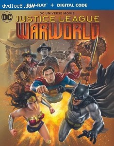 Cover Image for 'Justice League: Warworld [Blu-ray + Digital]'