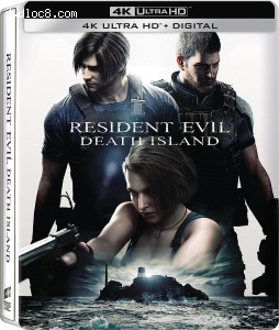 Resident Evil: Death Island (SteelBook) [4K Ultra HD + Digital] Cover