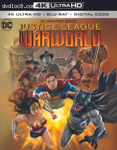 Cover Image for 'Justice League: Warworld [4K Ultra HD + Blu-ray + Digital]'