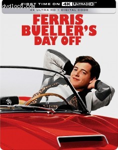 Cover Image for 'Ferris Bueller's Day Off (SteelBook) [4K Ultra HD + Digital]'