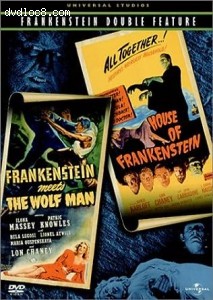 Frankenstein Meets the Wolf Man / House of Frankenstein (Frankenstein Double Feature) Cover