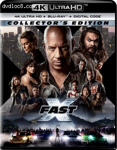 Cover Image for 'Fast X [4K Ultra HD + Blu-ray + Digital]'