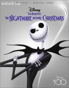 Cover Image for 'Nightmare Before Christmas, The (Disney100) [Blu-ray + Digital]'