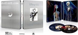 Nightmare Before Christmas, The (Best Buy Exclusive SteelBook, Disney100) [4K Ultra HD + Blu-ray + Digital] Cover