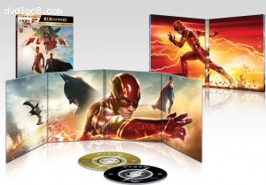 Flash, The (Wal-Mart Exclusive Icon Edition)  [4K Ultra HD + Blu-ray + Digital] Cover