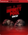 Cover Image for 'Infinity Pool (Uncut, SteelBook) [4K Ultra HD]'