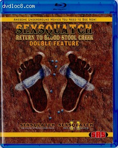 Sexsquatch 1 &amp; 2: Return to Blood Stool Creek (Double Feature) [Blu-Ray] Cover