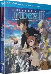 Certain Magical Index: Season 3 - Part 1, A [Blu-Ray + DVD + Digital] Cover