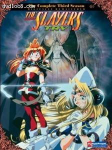 Slayers Try: The Complete 3rd Season, The Cover