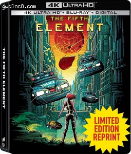 Cover Image for 'The Fifth Element (Limited Edition SteelBook) [4K Ultra HD + Blu-ray + Digital]'