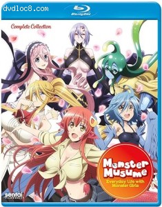 Monster Musume: Everyday Life with Monster Girls: Complete Collection [Blu-Ray] Cover
