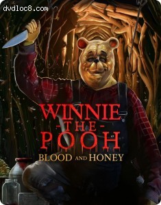 Winnie the Pooh: Blood and Honey (Wal-Mart Exclusive Steelbook) [Blu-ray] Cover