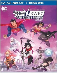 Justice League x RWBY: Super Heroes and Huntsmen: Part 2 [Blu-ray + Digital] Cover