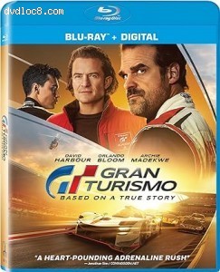 Gran Turismo [Blu-ray + Digital] Cover