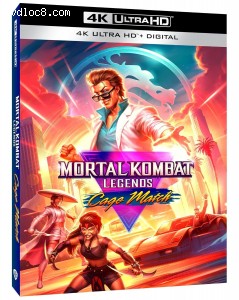 Cover Image for 'Mortal Kombat Legends: Cage Match [4K Ultra HD + Digital]'