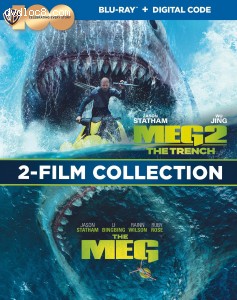Cover Image for 'The Meg 2- Film Collection [Blu-ray + Digital]'