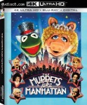 Cover Image for 'Muppets Take Manhattan, The [4K Ultra HD + Blu-ray + Digital]'