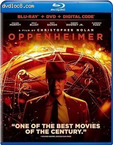 Oppenheimer [Blu-ray + DVD + Digital] Cover