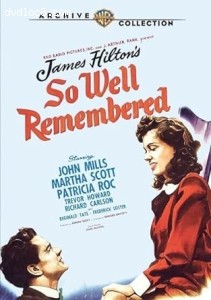 So Well Remembered Cover