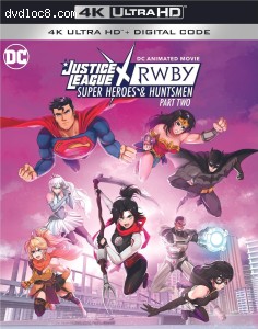 Justice League x RWBY: Super Heroes and Huntsmen: Part 2 [4K Ultra HD + Digital] Cover