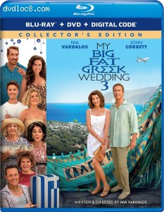 Cover Image for 'My Big Fat Greek Wedding 3 (Collector's Edition) [Blu-ray + DVD + Digital]'