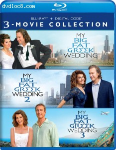 My Big Fat Greek Wedding: 3-Film Collection [Blu-ray + Digital] Cover